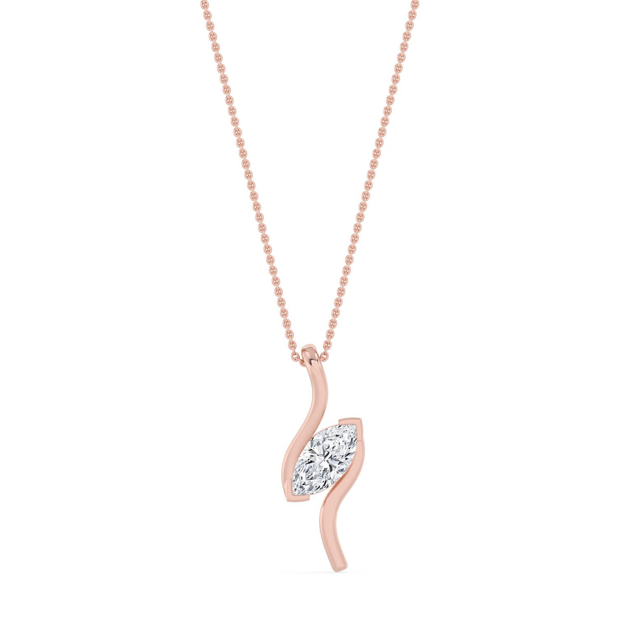 Lab Grown Diamond PENDANT 1.50 ctw PSP210214MQ-1.50CT