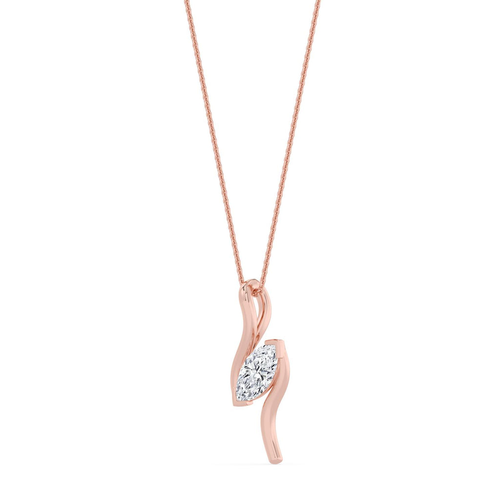 Lab Grown Diamond PENDANT 1.50 ctw PSP210214MQ-1.50CT