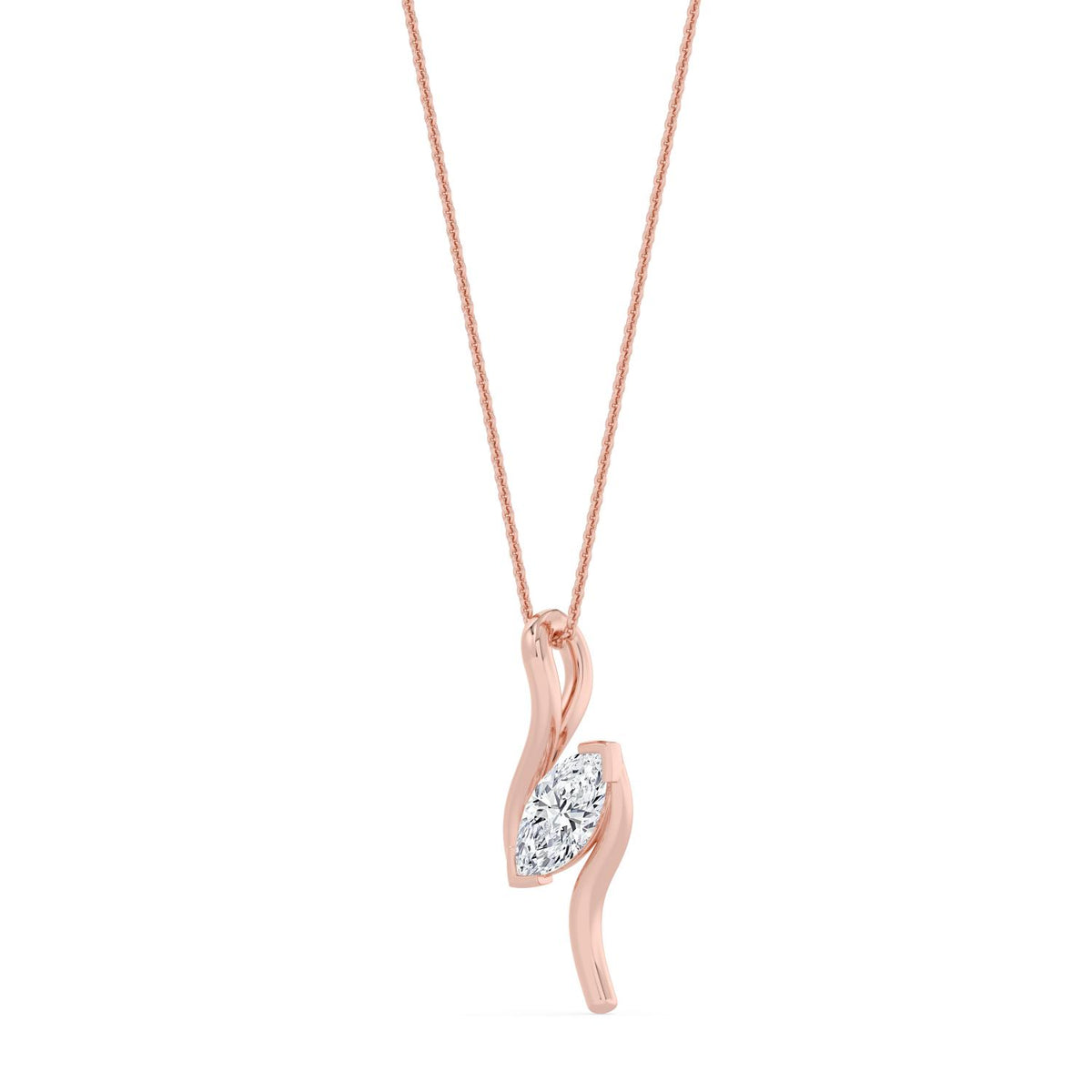 Lab Grown Diamond PENDANT 1.50 ctw PSP210214MQ-1.50CT