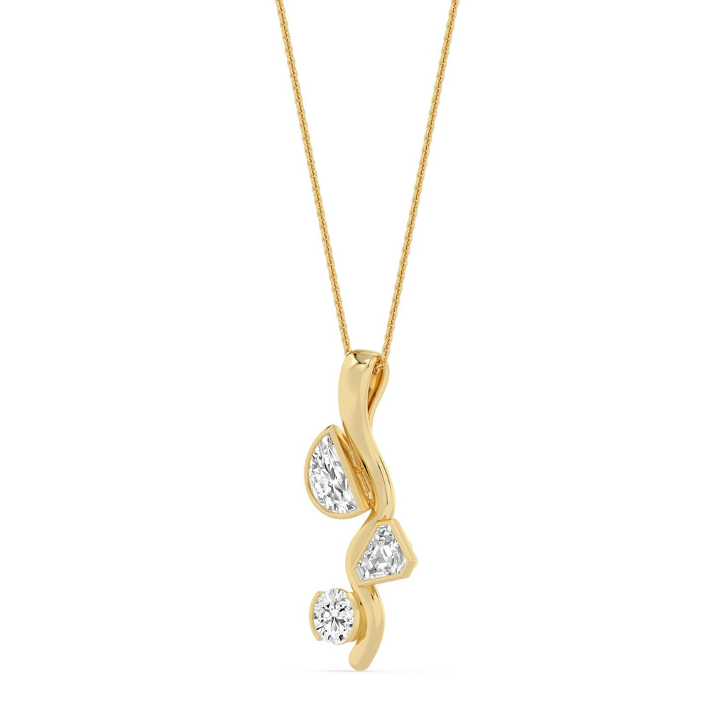 Lab Grown Diamond PENDANT 2.98 ctw PSP210217-2.75CT