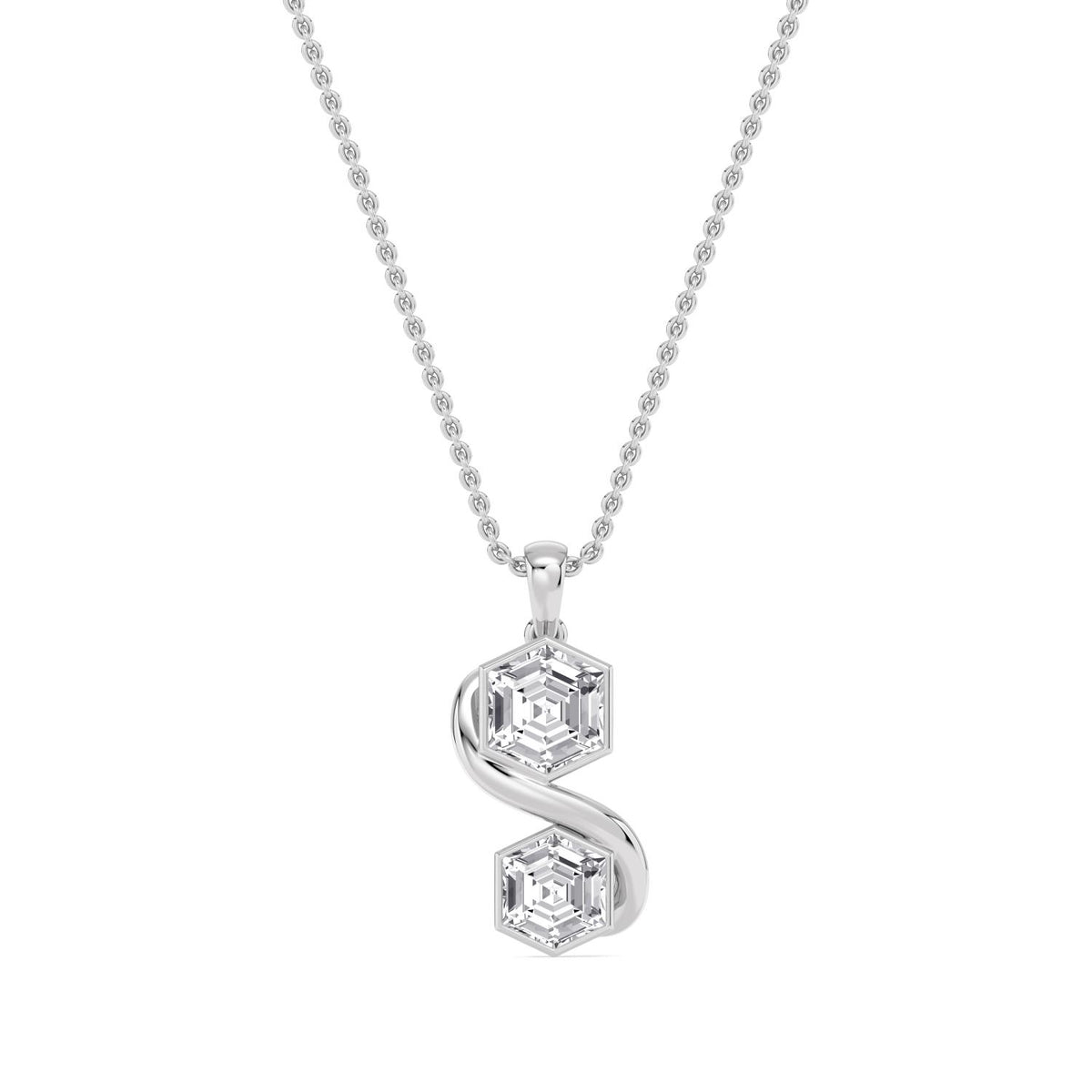 Lab Grown Diamond PENDANT 1.75 ctw PSP210218HX-1.68CT