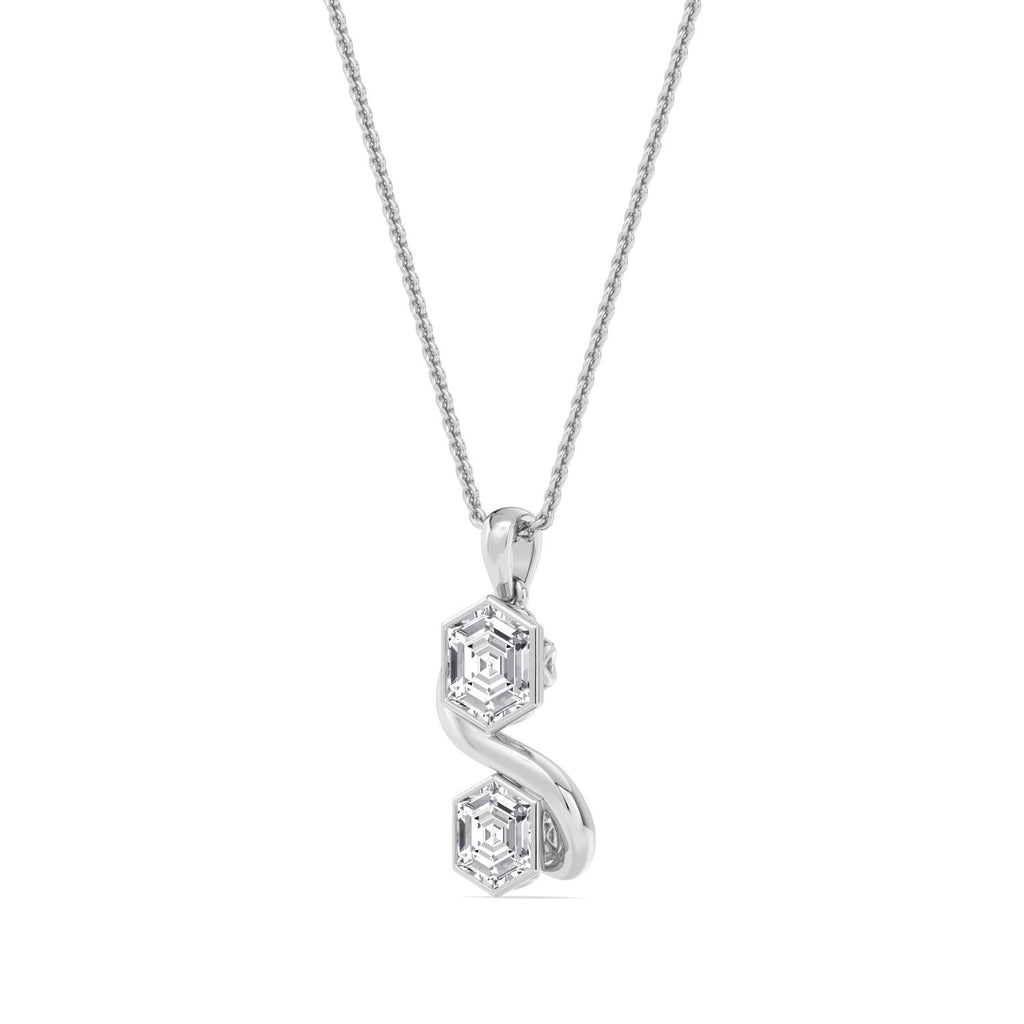 Lab Grown Diamond PENDANT 1.75 ctw PSP210218HX-1.68CT
