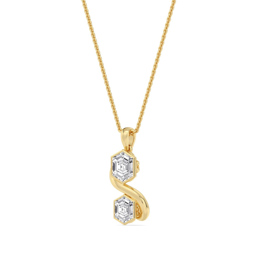Lab Grown Diamond PENDANT 1.75 ctw PSP210218HX-1.68CT