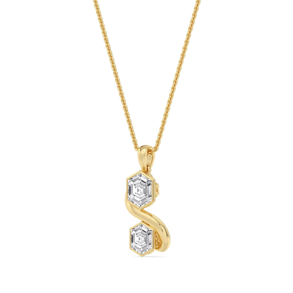 Lab Grown Diamond PENDANT 1.75 ctw PSP210218HX-1.68CT