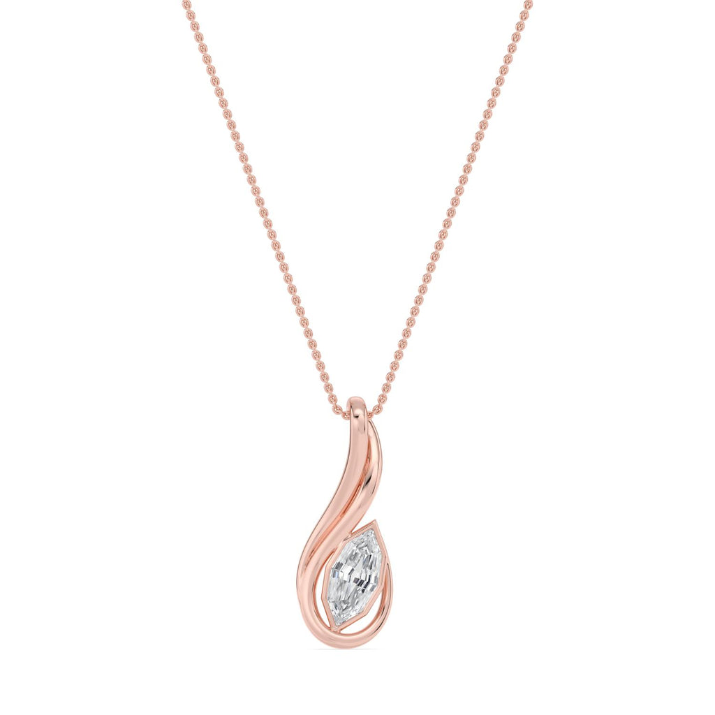 Lab Grown Diamond PENDANT 1.72 ctw PSP210220SMQ-1.50CT