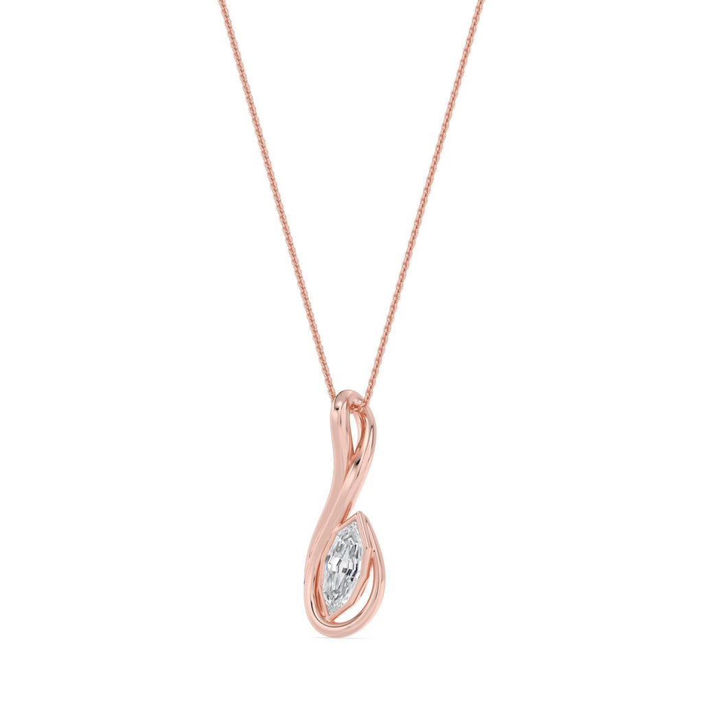 Lab Grown Diamond PENDANT 1.72 ctw PSP210220SMQ-1.50CT