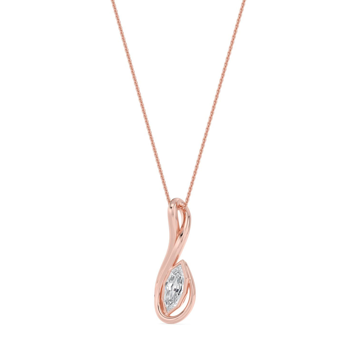Lab Grown Diamond PENDANT 1.72 ctw PSP210220SMQ-1.50CT