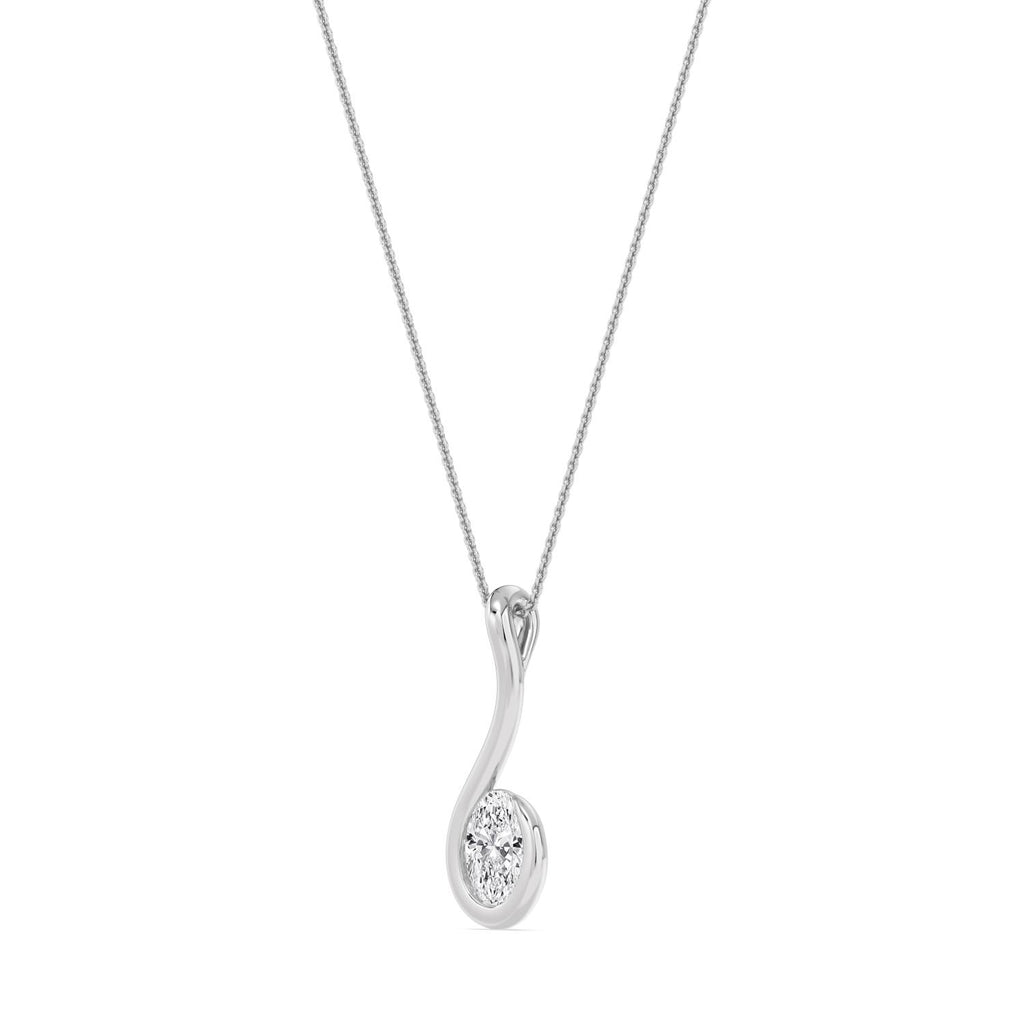 Lab Grown Diamond PENDANT 1.50 ctw PSP210221OV-1.50CT