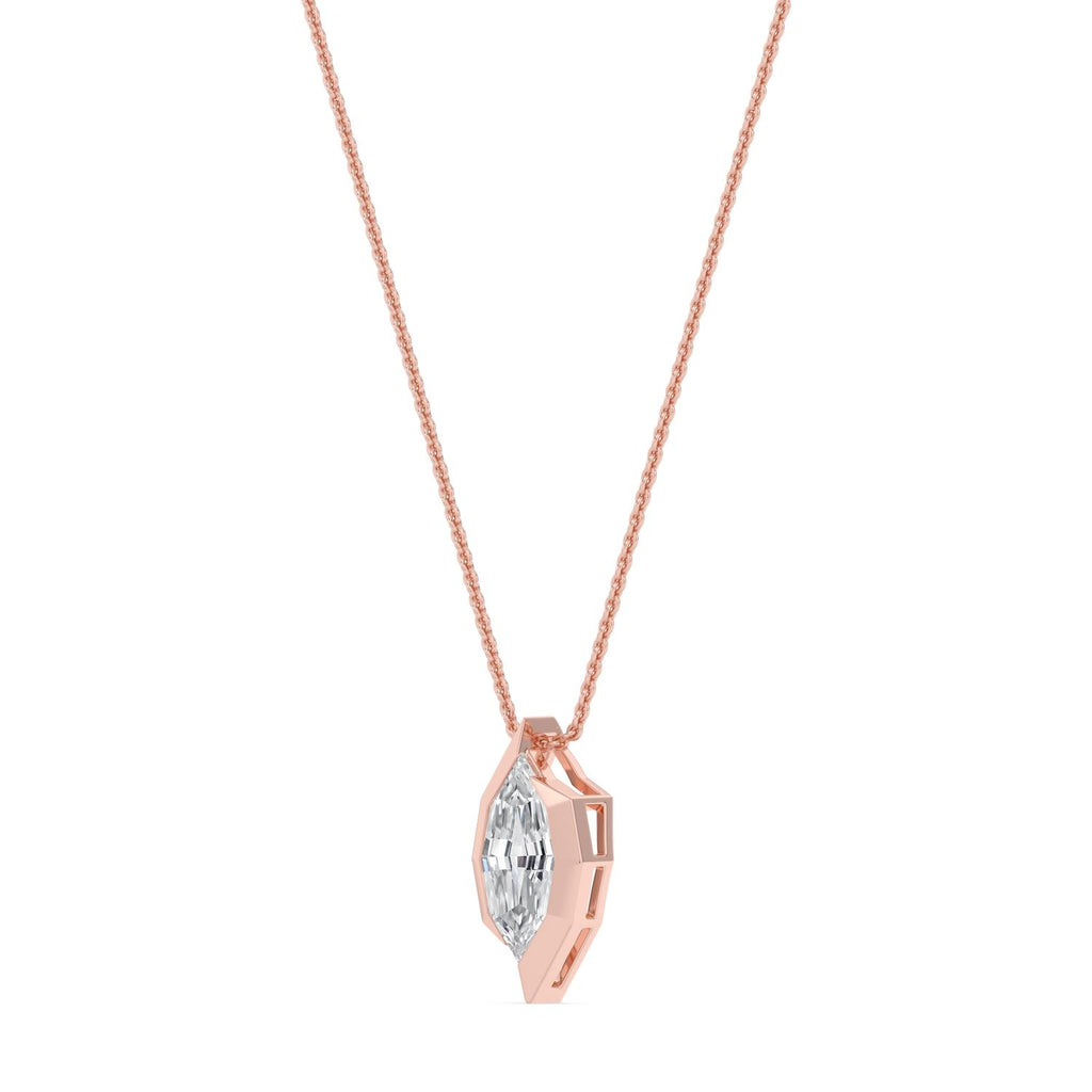 Lab Grown Diamond PENDANT 1.50 ctw PSP210222SMQ-1.50CT