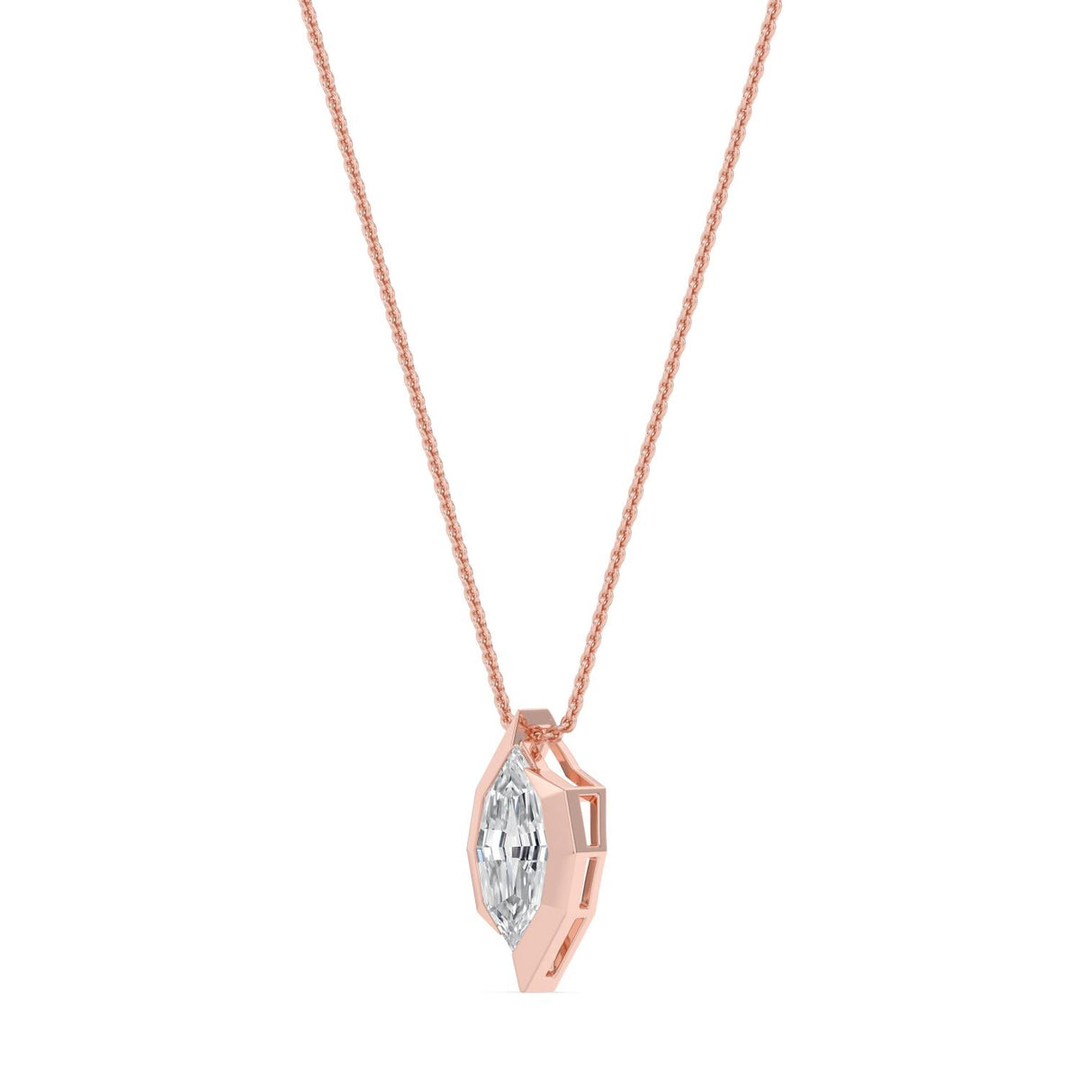 Lab Grown Diamond PENDANT 1.50 ctw PSP210222SMQ-1.50CT