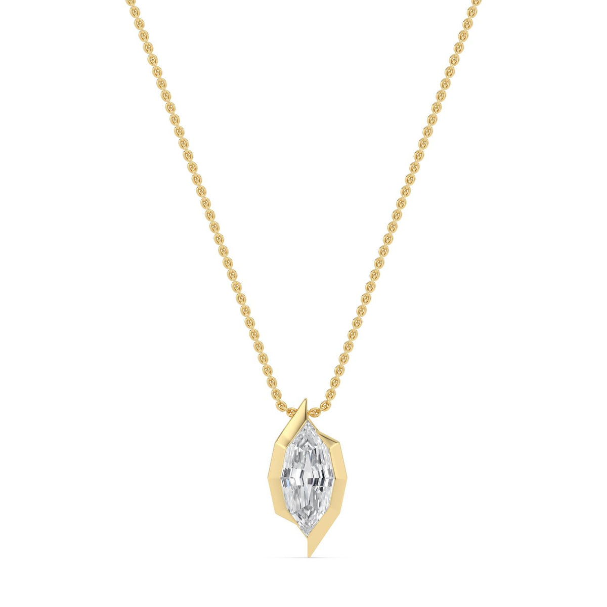 Lab Grown Diamond PENDANT 1.50 ctw PSP210222SMQ-1.50CT