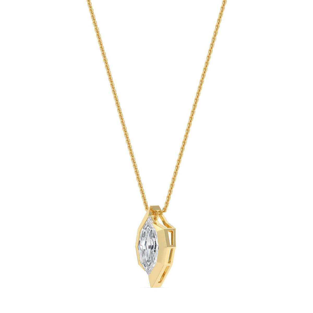 Lab Grown Diamond PENDANT 1.50 ctw PSP210222SMQ-1.50CT