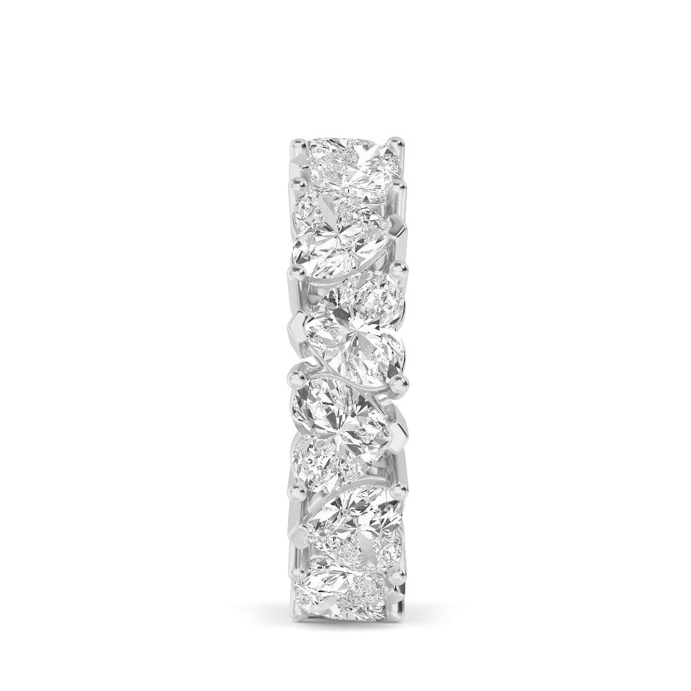 7 ct. tw. Emerald Cut Lab Grown Diamond Eternity Band R19725