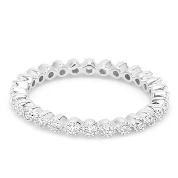 0.37 ct. tw. Round Cut Lab Grown Diamond Eternity Band R53676-0.38CT