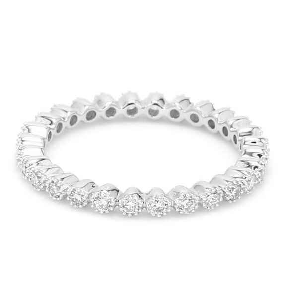 0.37 ct. tw. Round Cut Lab Grown Diamond Eternity Band R53676-0.38CT