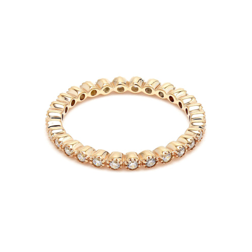 0.37 ct. tw. Round Cut Lab Grown Diamond Eternity Band R53676-0.38CT