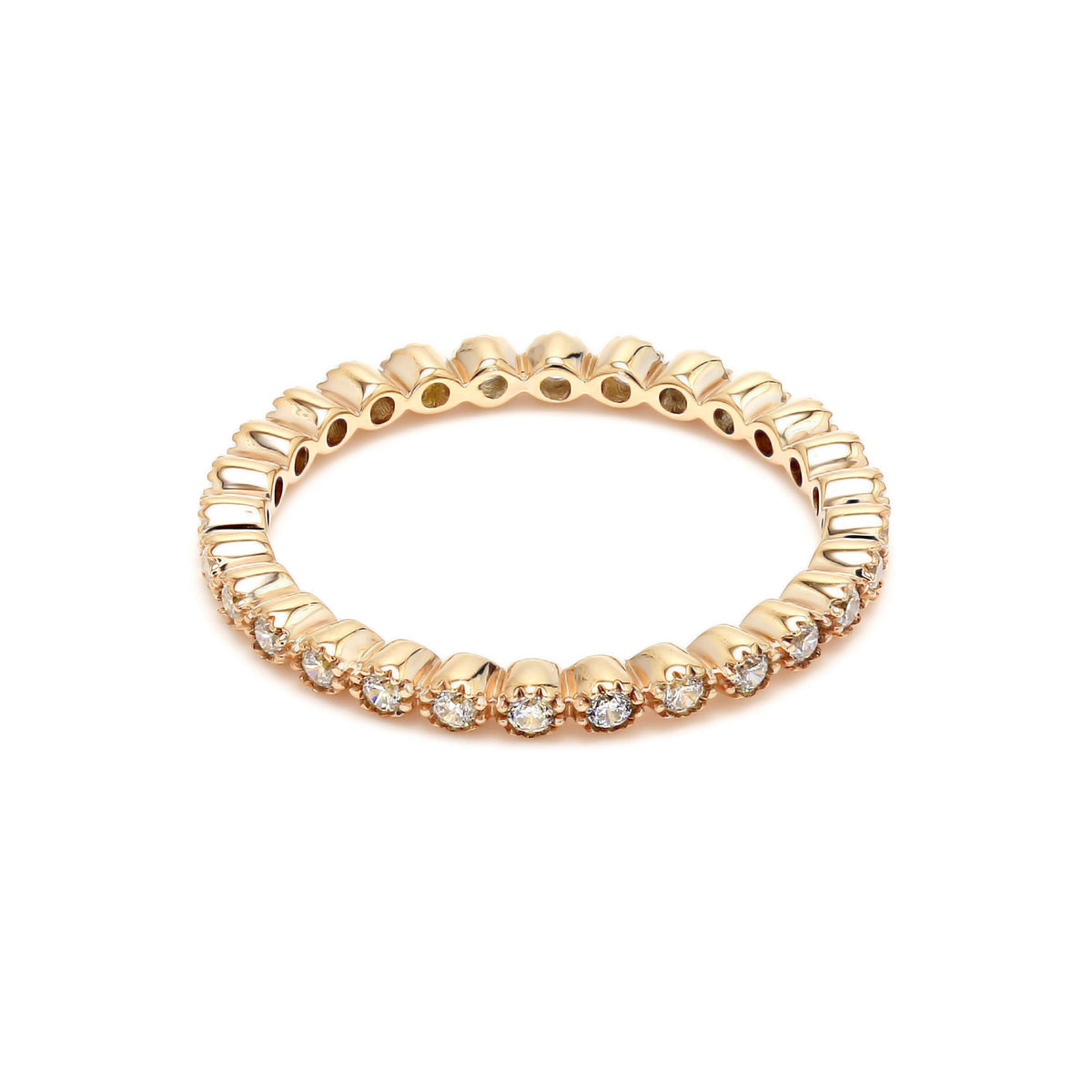 0.37 ct. tw. Round Cut Lab Grown Diamond Eternity Band R53676-0.38CT