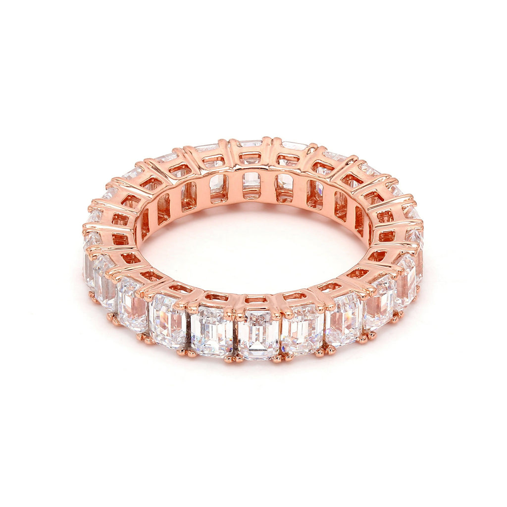 4.90 ct. tw. Emerald Cut Lab Grown Diamond Eternity Band R53958