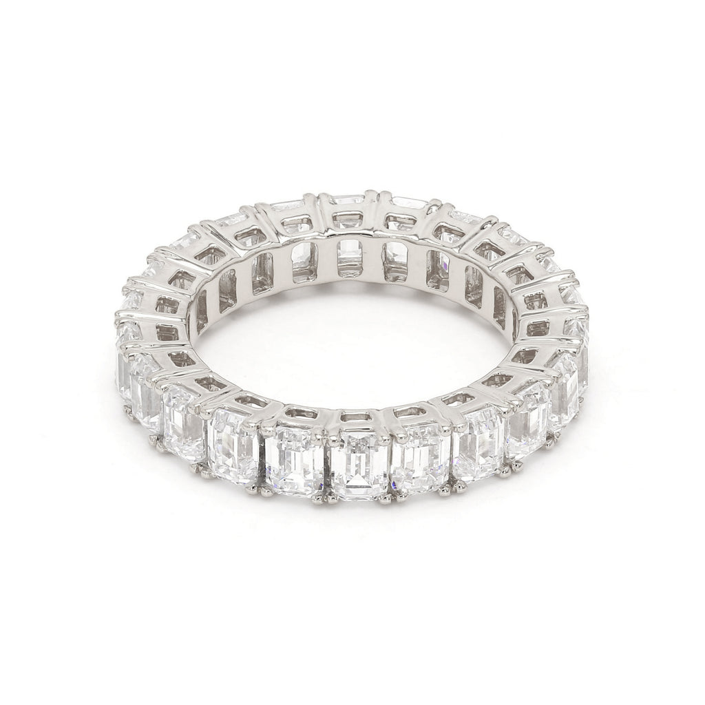 4.90 ct. tw. Emerald Cut Lab Grown Diamond Eternity Band R53958