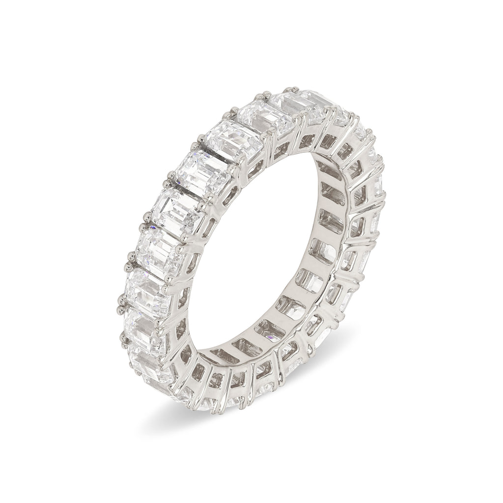 4.90 ct. tw. Emerald Cut Lab Grown Diamond Eternity Band R53958