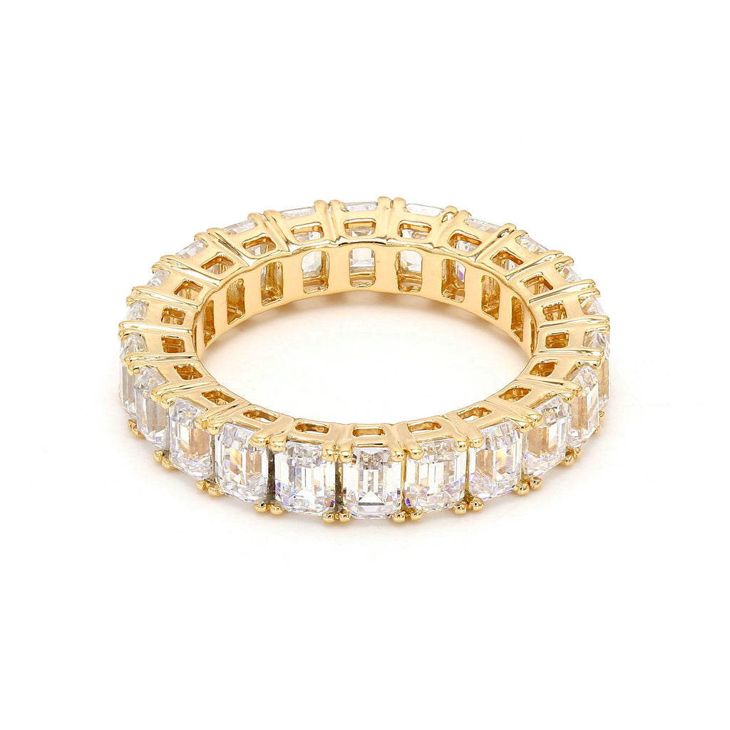 4.90 ct. tw. Emerald Cut Lab Grown Diamond Eternity Band R53958