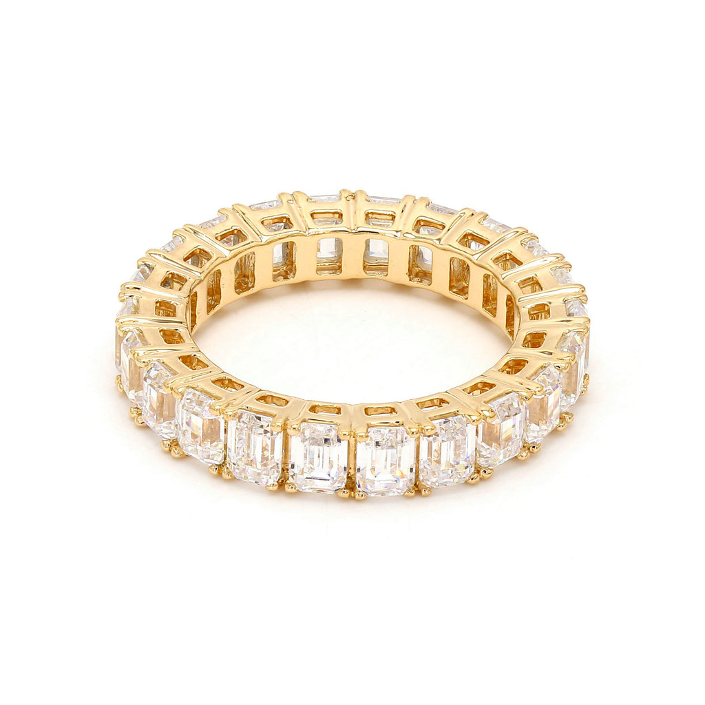 4.90 ct. tw. Emerald Cut Lab Grown Diamond Eternity Band R53958