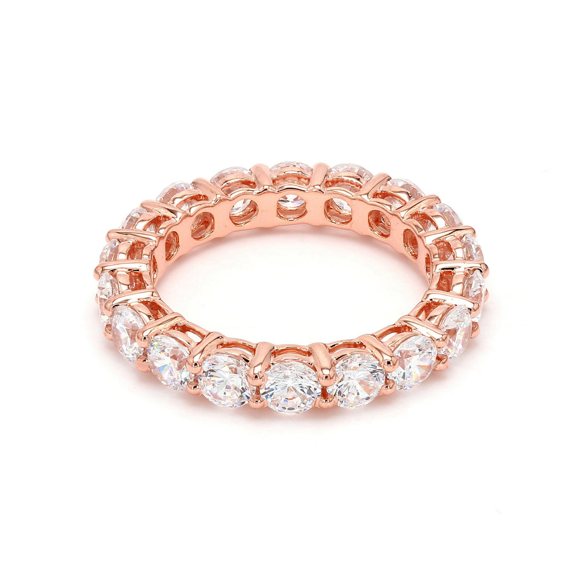 3.42 ct. tw. Round Cut Lab Grown Diamond Eternity Band R53959-3.68CTB