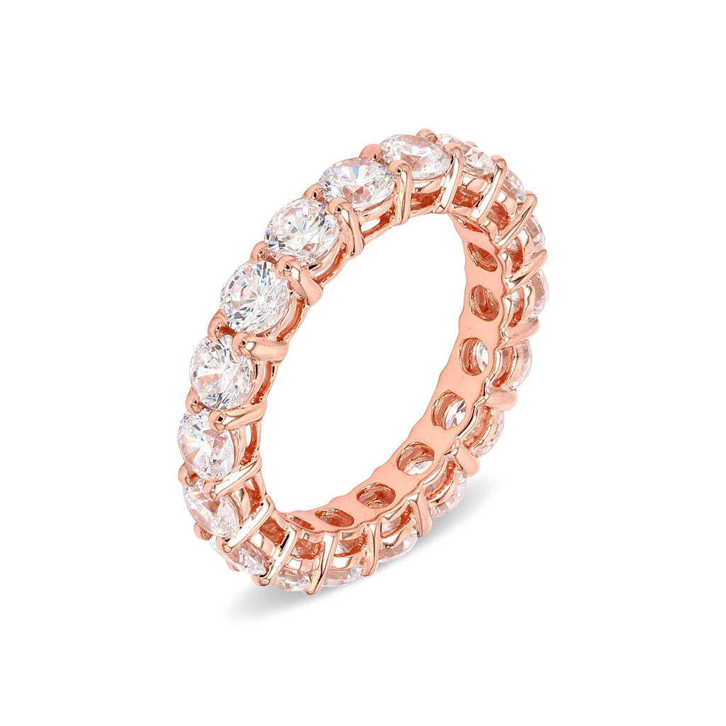 3.42 ct. tw. Round Cut Lab Grown Diamond Eternity Band R53959-3.68CTB