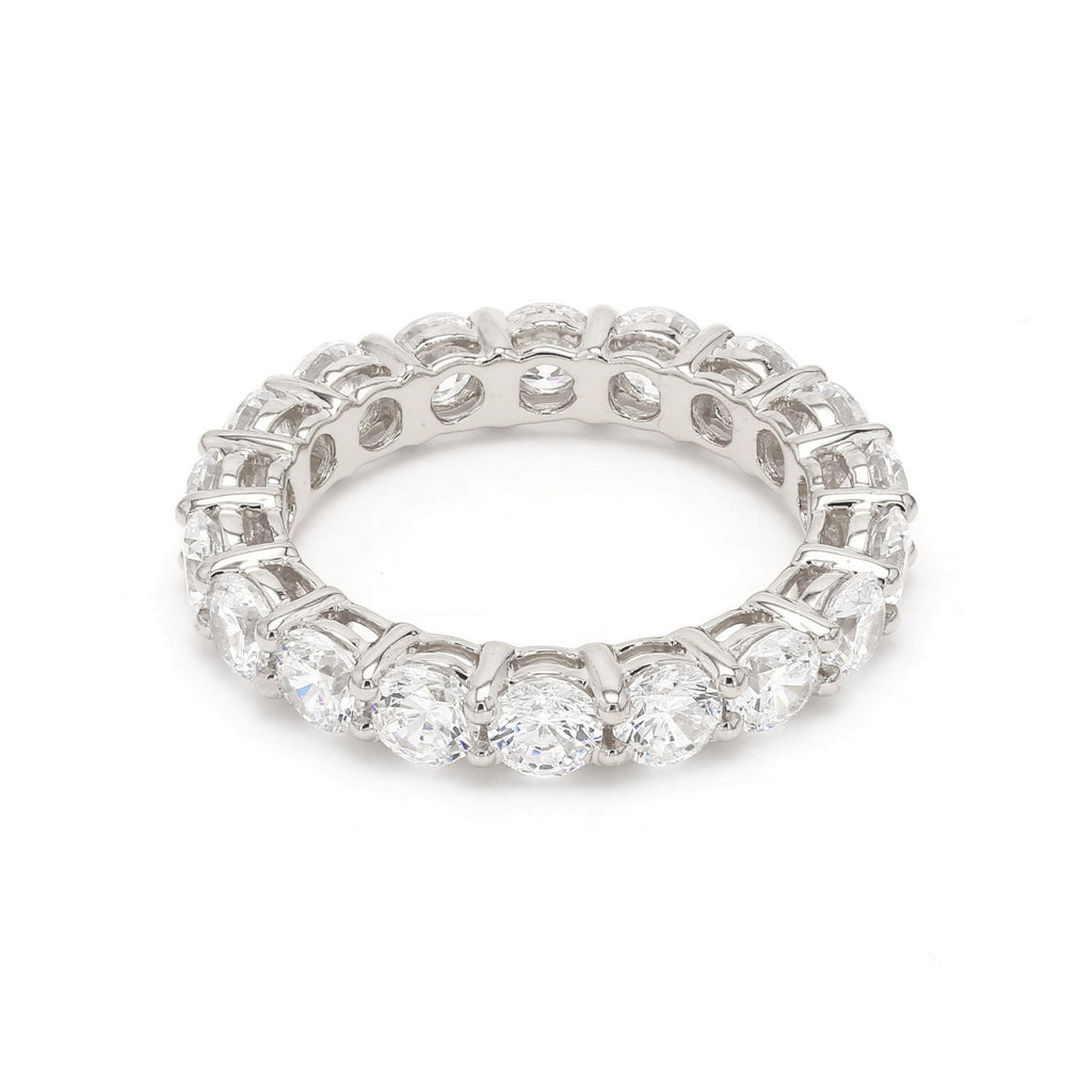 3.42 ct. tw. Round Cut Lab Grown Diamond Eternity Band R53959-3.68CTB