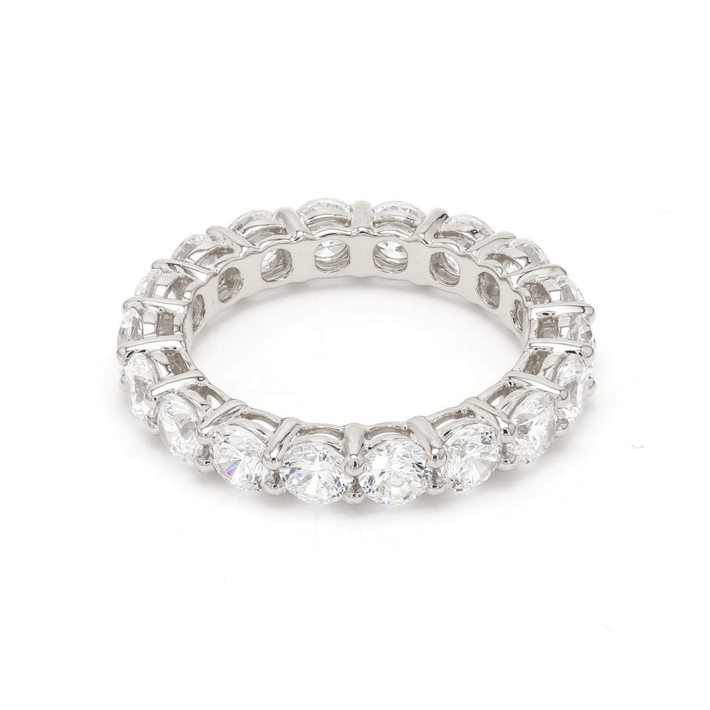 3.42 ct. tw. Round Cut Lab Grown Diamond Eternity Band R53959-3.68CTB