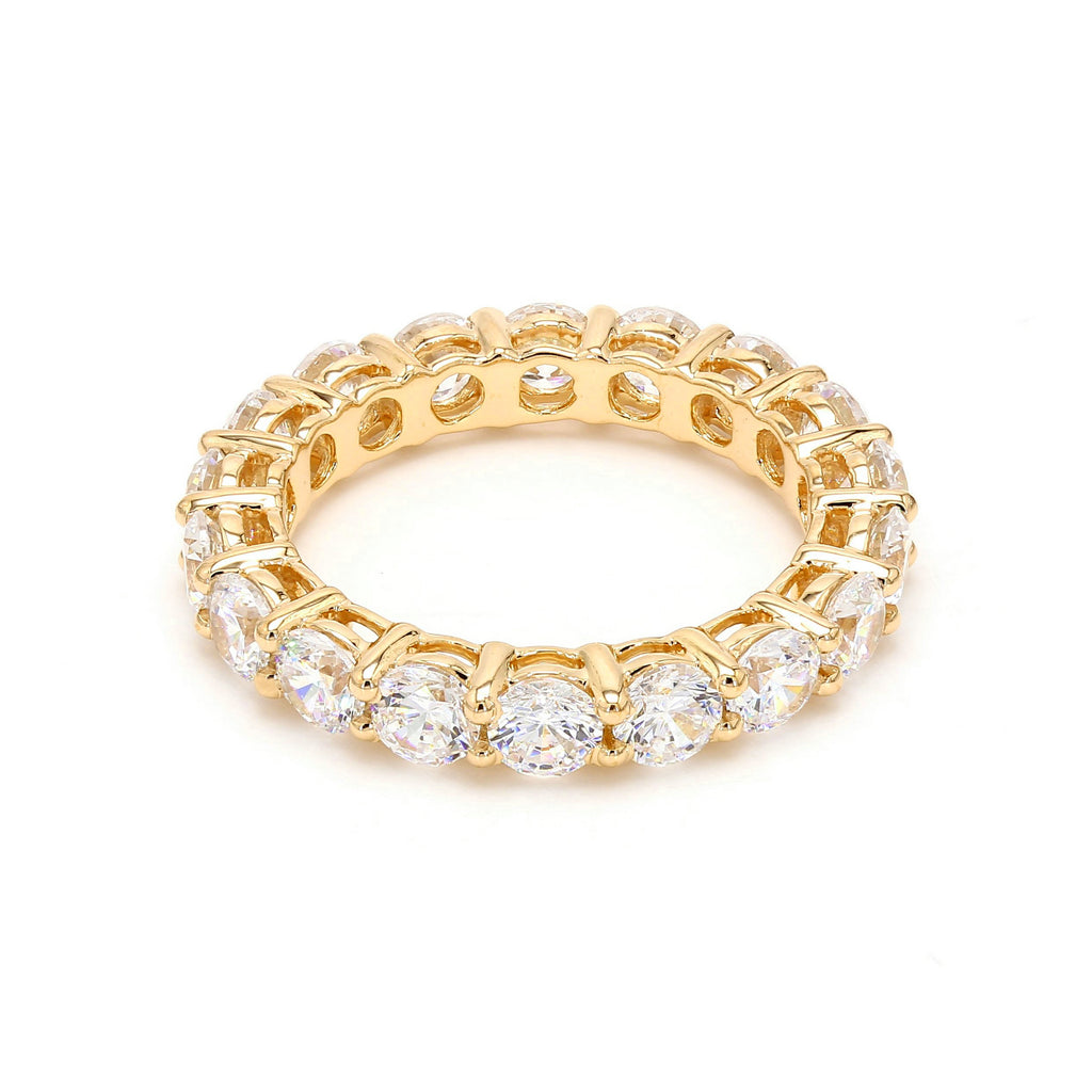 3.42 ct. tw. Round Cut Lab Grown Diamond Eternity Band R53959-3.68CTB