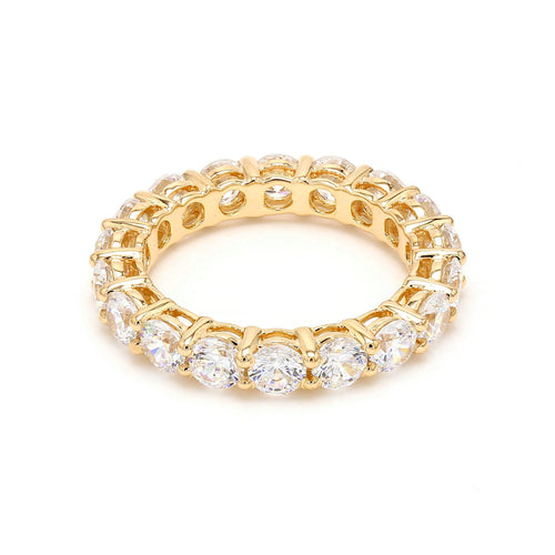3.42 ct. tw. Round Cut Lab Grown Diamond Eternity Band R53959-3.68CTB