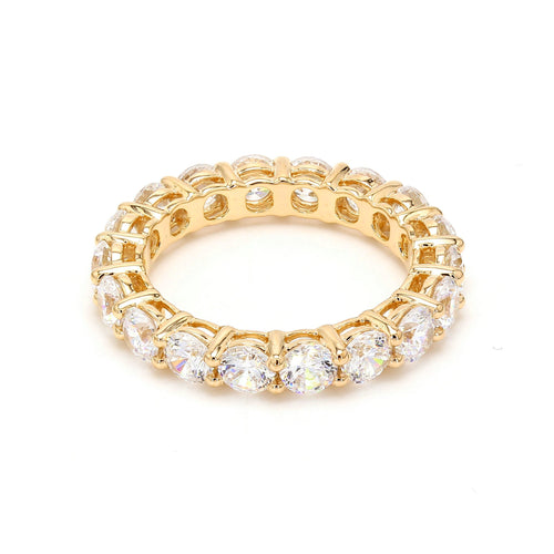 3.42 ct. tw. Round Cut Lab Grown Diamond Eternity Band R53959-3.68CTB