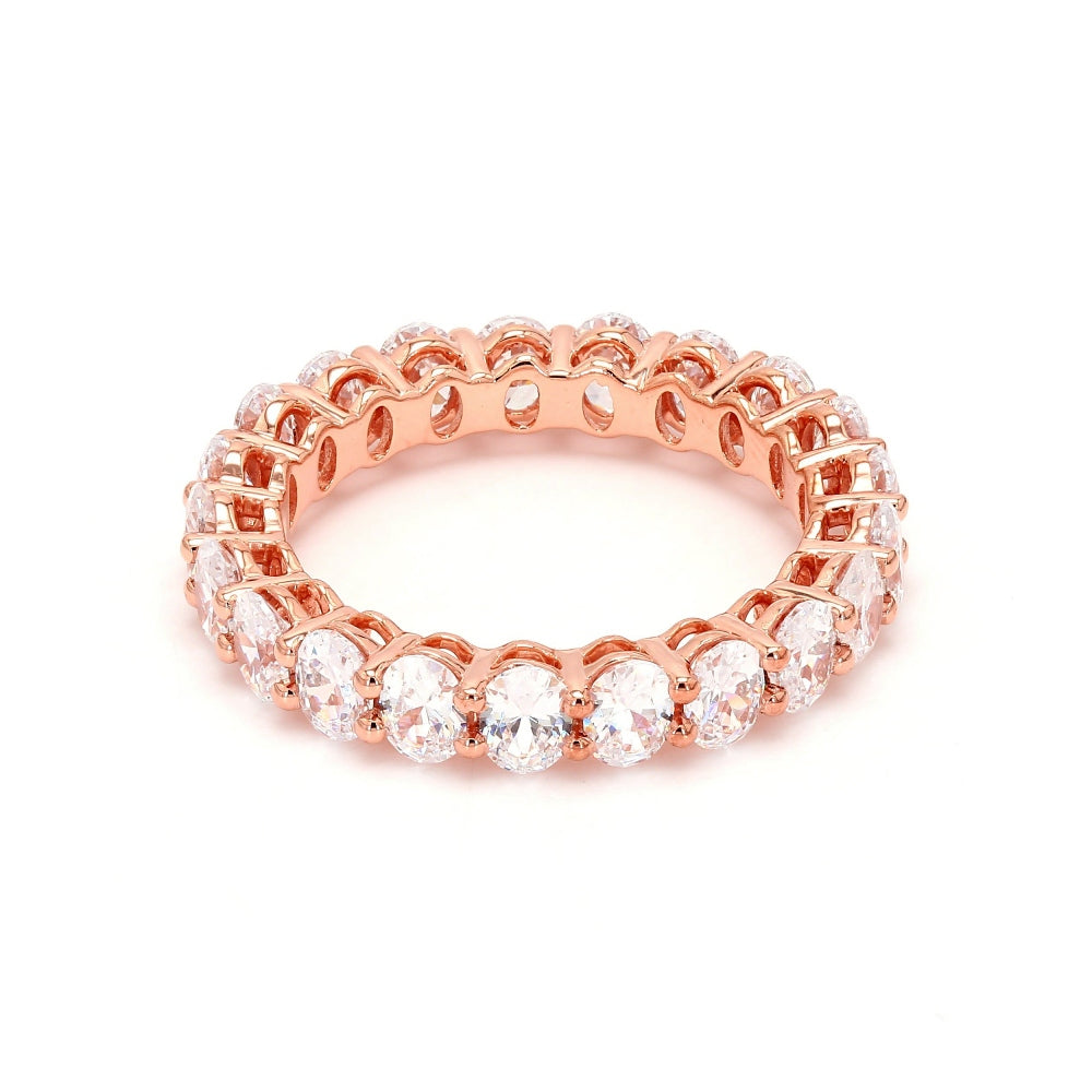 4 ct. tw. Oval Shape Lab Grown Diamond Eternity Band R53960B