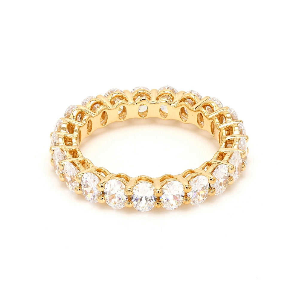 4 ct. tw. Oval Shape Lab Grown Diamond Eternity Band R53960B