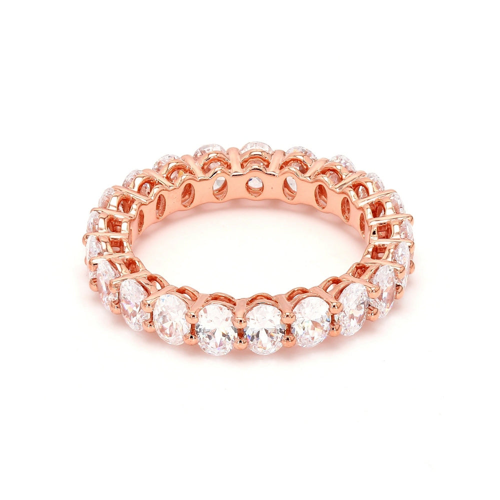 3 ct. tw. Oval Shape Lab Grown Diamond Eternity Band R53960OV-3B
