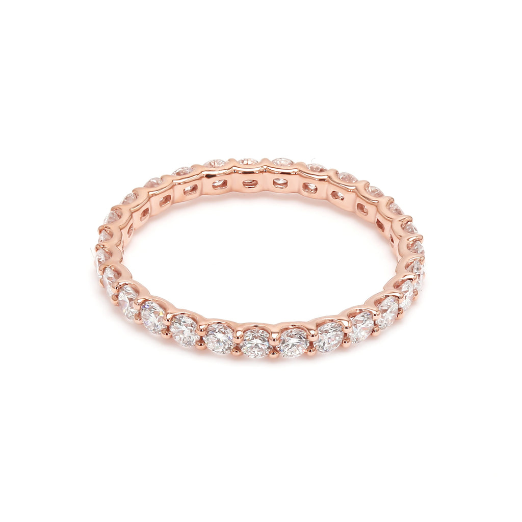 1.12 ct. tw. Round Cut Lab Grown Diamond Eternity Band R54043