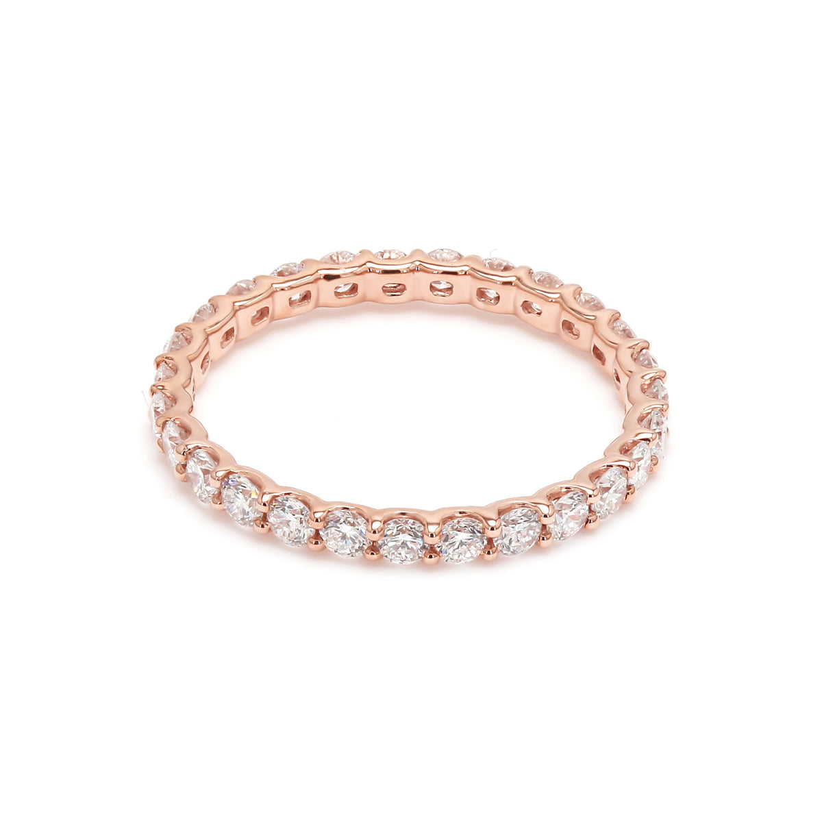 1.12 ct. tw. Round Cut Lab Grown Diamond Eternity Band R54043