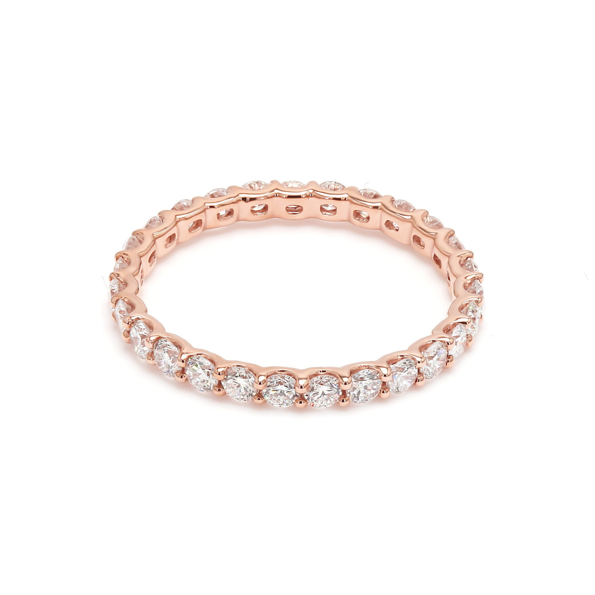 1.12 ct. tw. Round Cut Lab Grown Diamond Eternity Band R54043