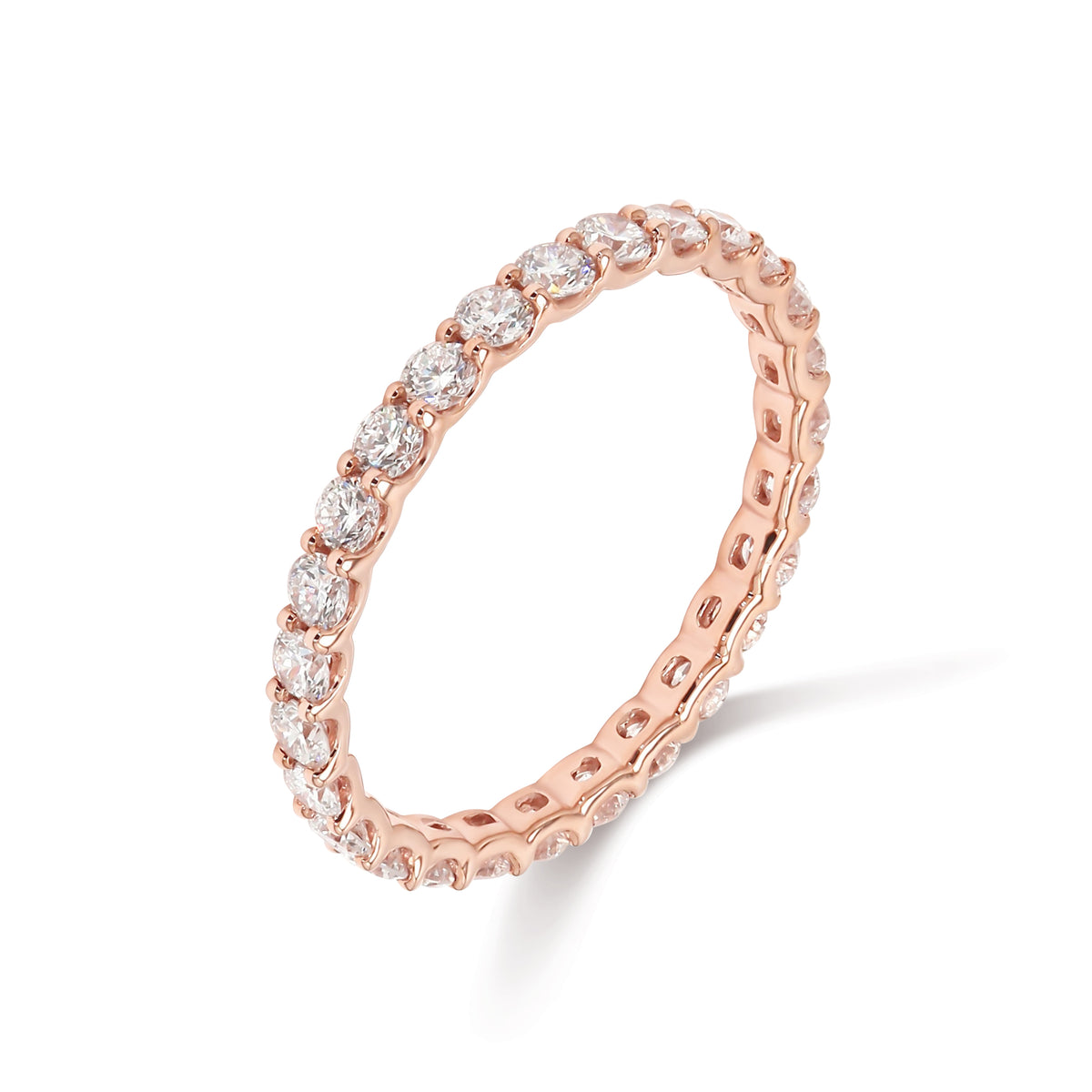 1.12 ct. tw. Round Cut Lab Grown Diamond Eternity Band R54043