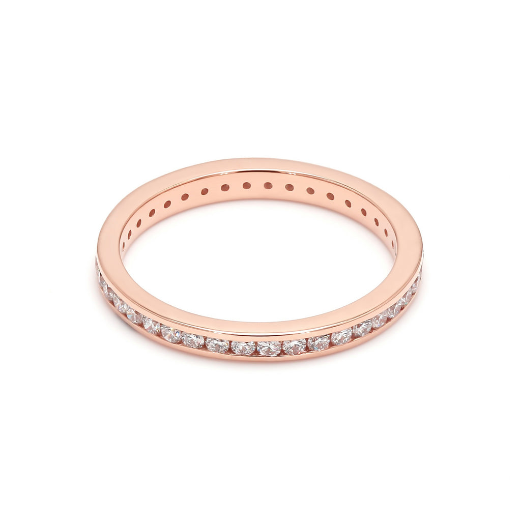 0.57 ct. tw. Round Cut Lab Grown Diamond Eternity Band R54045-0.50CT