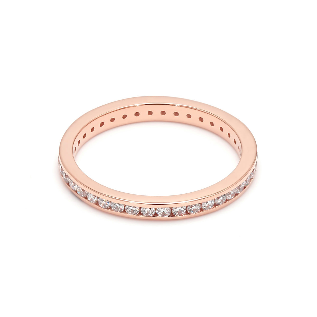 0.57 ct. tw. Round Cut Lab Grown Diamond Eternity Band R54045-0.50CT