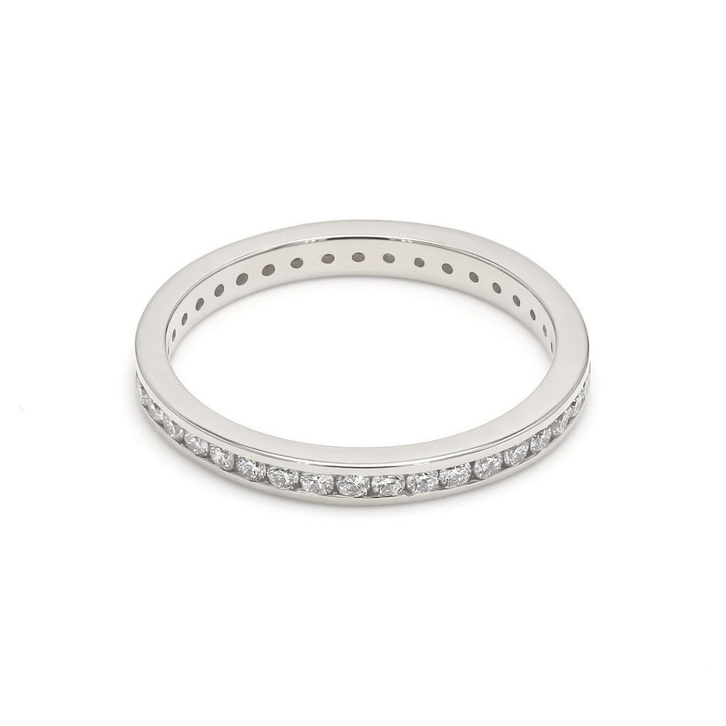 0.57 ct. tw. Round Cut Lab Grown Diamond Eternity Band R54045-0.50CT