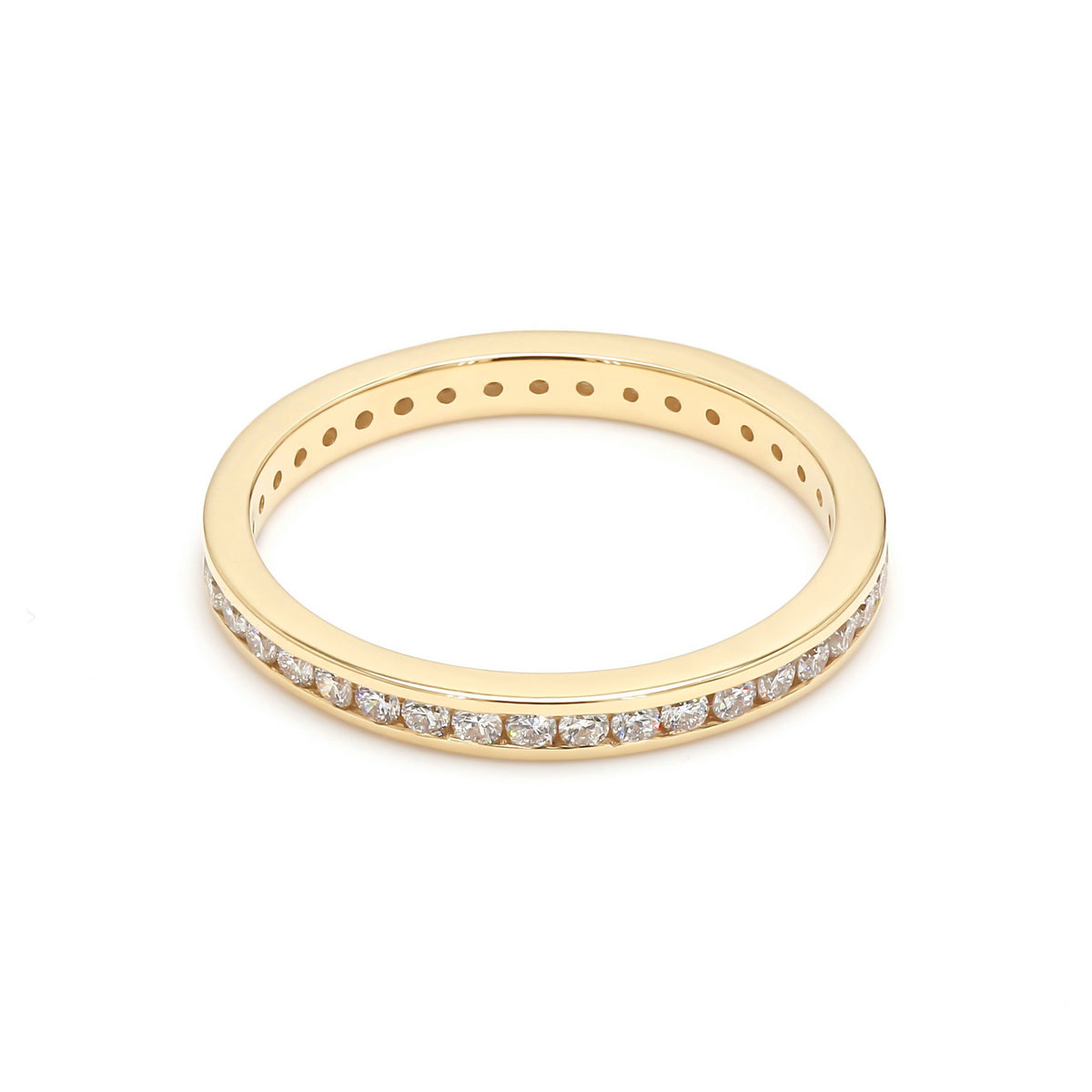 0.57 ct. tw. Round Cut Lab Grown Diamond Eternity Band R54045-0.50CT