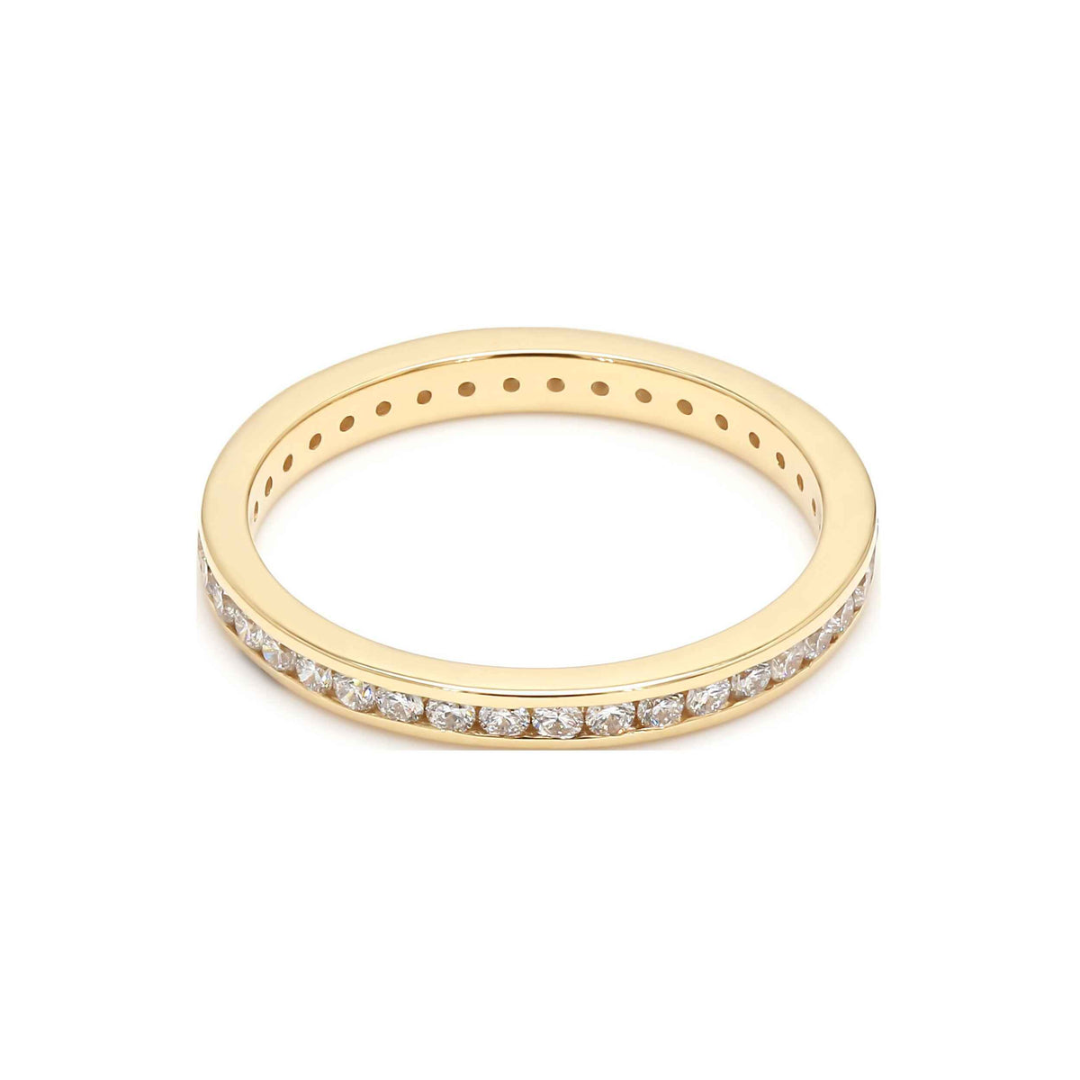 0.57 ct. tw. Round Cut Lab Grown Diamond Eternity Band R54045-0.50CT