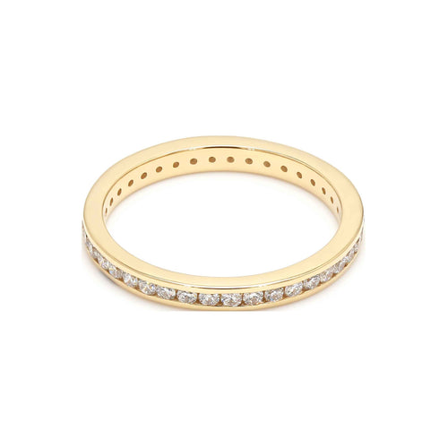 0.57 ct. tw. Round Cut Lab Grown Diamond Eternity Band R54045-0.50CT