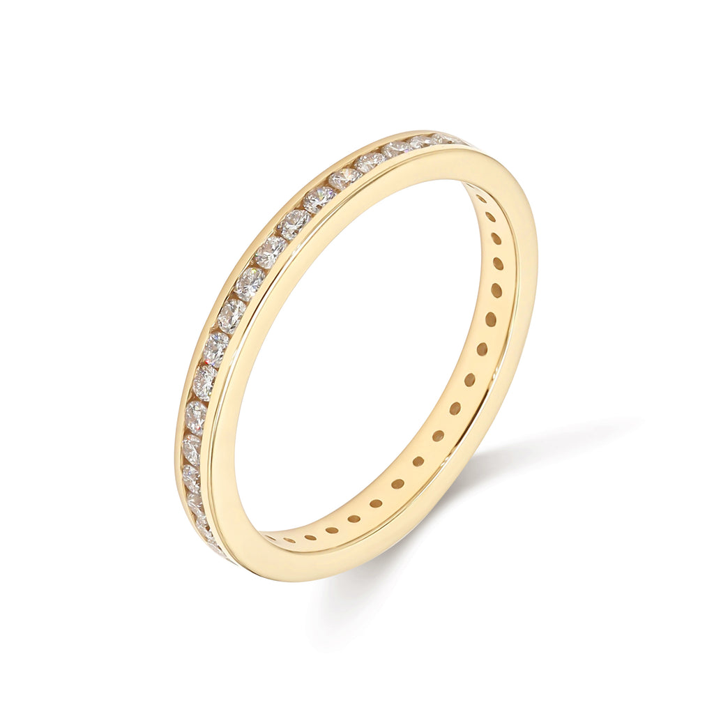 0.57 ct. tw. Round Cut Lab Grown Diamond Eternity Band R54045-0.50CT