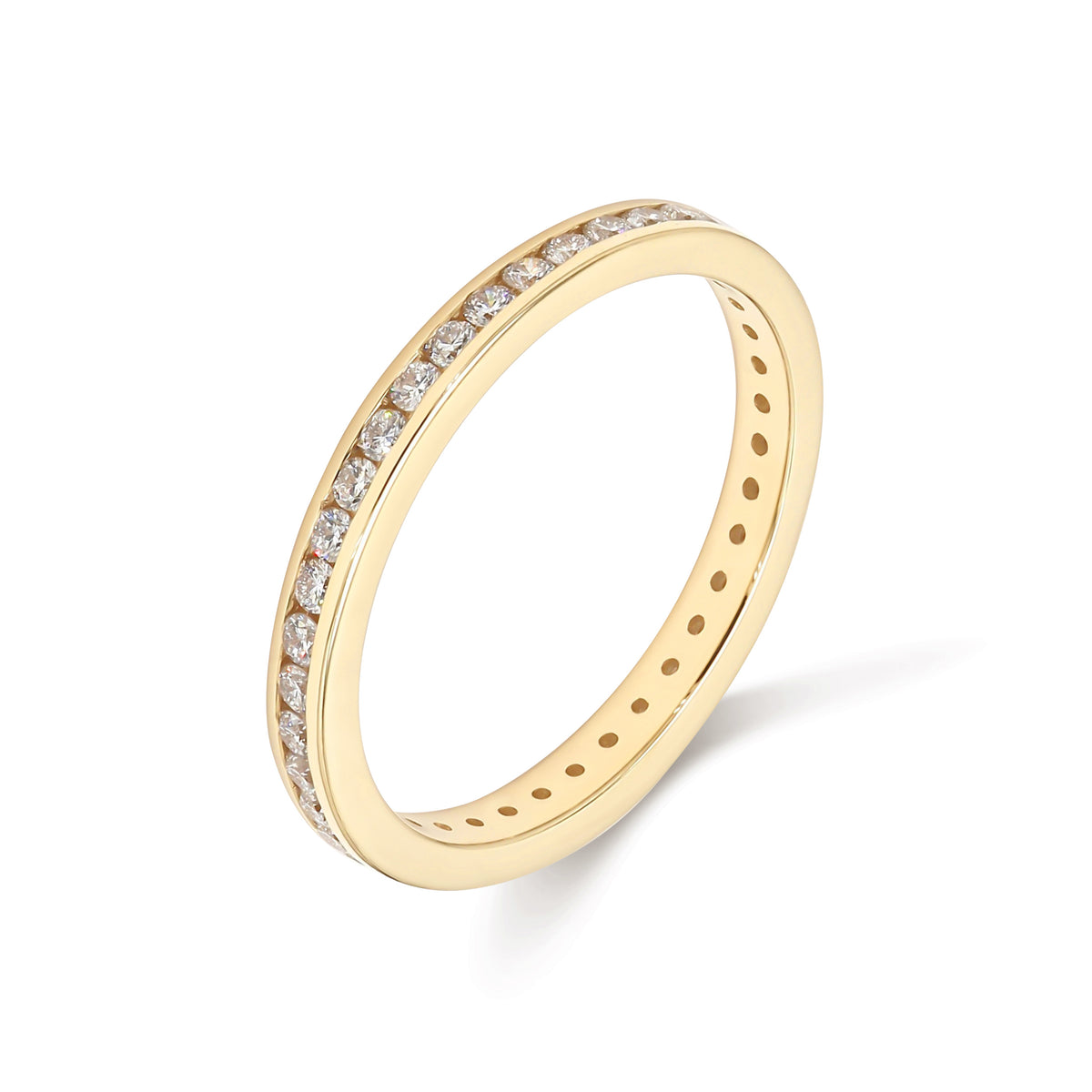 0.57 ct. tw. Round Cut Lab Grown Diamond Eternity Band R54045-0.50CT