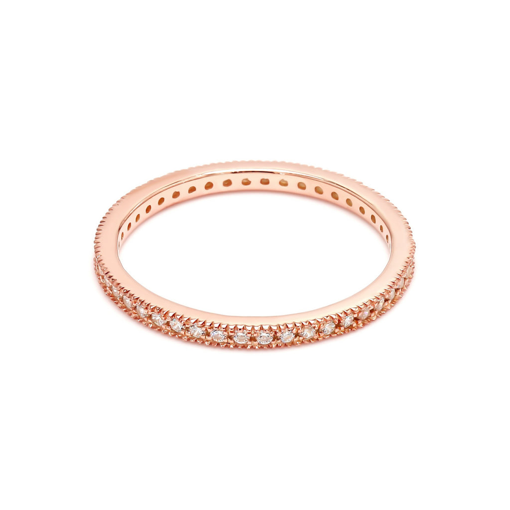 0.26 ct. tw. Round Cut Lab Grown Diamond Eternity Band R54046-0.25CT