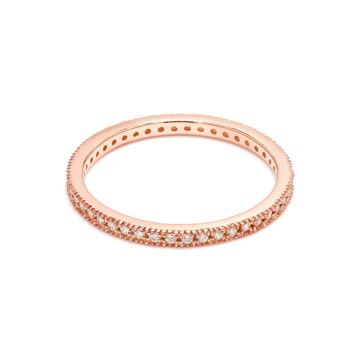 0.26 ct. tw. Round Cut Lab Grown Diamond Eternity Band R54046-0.25CT
